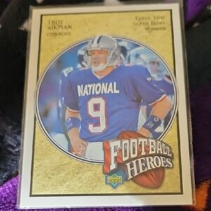 Football Heroes Trading Card